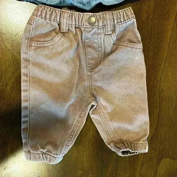 Mario Lopez Boys Set Short And Shirt 0-3 Months - Picture 4 of 13